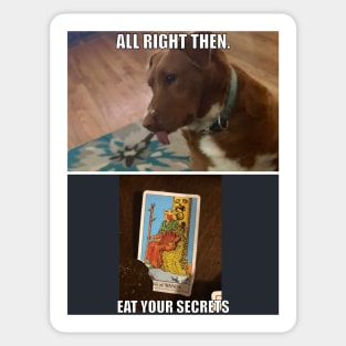 Eat Your Secrets Sticker